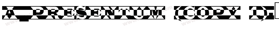 a_Presentum (COPY 1)字体转换